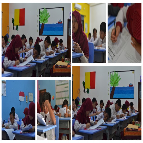 Pelaksanaan Try Out di SDIT Al Auliya 2 Balikpapan